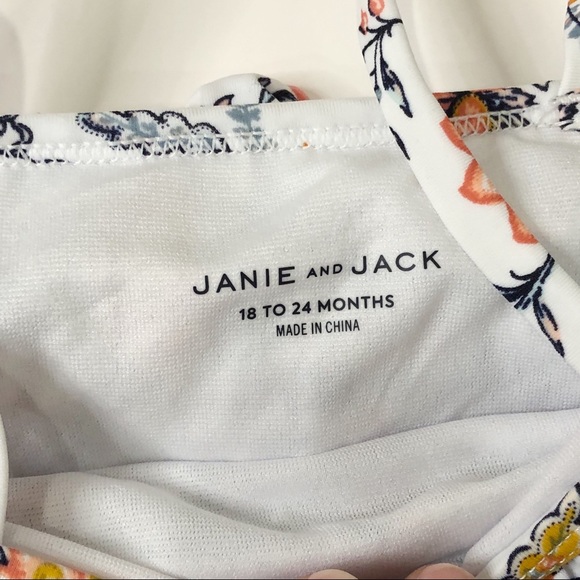 Janie & Jack Toddler Girl Swimsuit - Picture 7 of 7